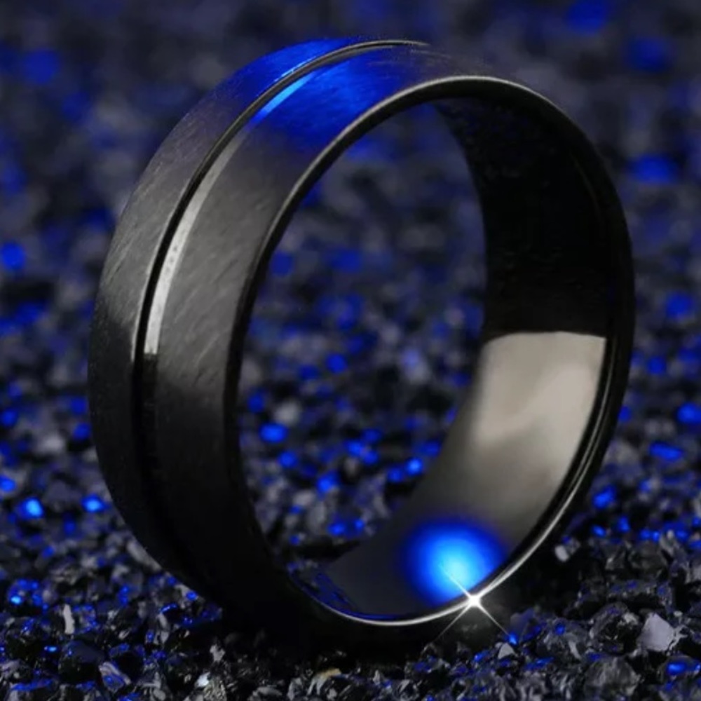Men&Women Stainless Steel Wedding Band Ring